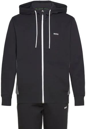 HUGO BOSS Tracksuit Set Sport Sweat-shirts & Hoodies Tracksuits - Sets Black