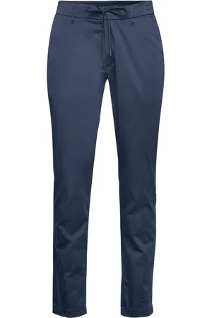 Bruun & Stengade Bs Ingolf Regular Fit Chinos Bottoms Trousers Chinos Navy