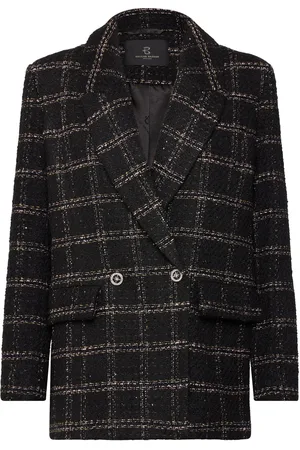 Bruuns Bazaar Azollabbgrande Blazer Blazers Double Breasted Blazers Black