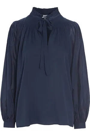 Dea Kudibal Malinkadea Tops Blouses Long-sleeved Blue
