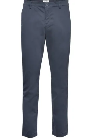 Bruun & Stengade Bs Olav Chinos Bottoms Trousers Chinos Navy