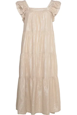 Sofie Schnoor Dress Maxikjole Festkjole Cream