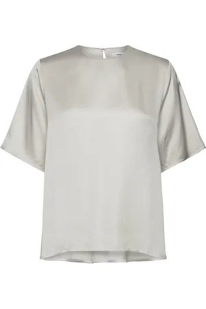 Samsøe Samsøe Denise Top 14905 Designers Blouses Short-sleeved Cream