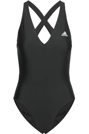 adidas Adidas 3 Stripes Swimsuit Sport Swimsuits Black