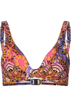 Freya Santiago Nights Uw High Apex Bikini Top Swimwear Bikinis Bikini Tops Wired Bikinitops Multi/patterned