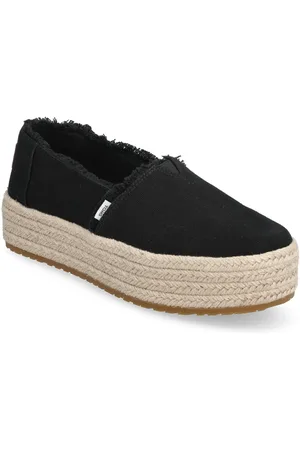 TOMS Valencia Sandaler Espadrilles Lave Black