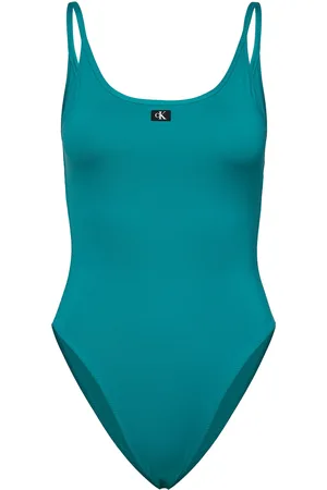 Calvin Klein Scoop Piece Badedrakt Badetøy Blue