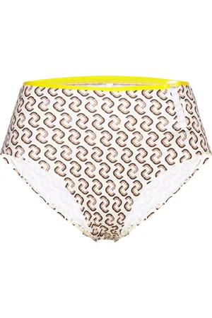 Chantelle Authentic Bikini Full Brief Swimwear Bikinis Bikini Bottoms High Waist Bikinis Beige