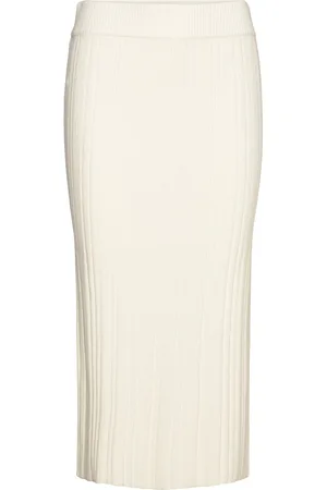 Twist & tango Marissa Skirt Knelangt Skjørt White