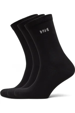 Helly Hansen Everyday Cotton Sock 3Pk Sport Socks Regular Socks Black
