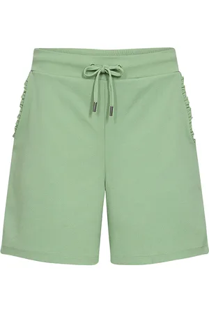 soyaconcept Sc-Siham Bottoms Shorts Sweat Shorts Green