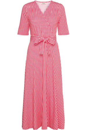 Jumperfabriken Aina Dress Maxikjole Festkjole Red