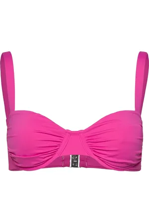 Seafolly S.collective Ruched Underwire Bra Swimwear Bikinis Bikini Tops Wired Bikinitops Pink