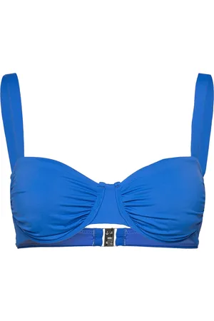Seafolly S.collective Ruched Underwire Bra Swimwear Bikinis Bikini Tops Wired Bikinitops Blue