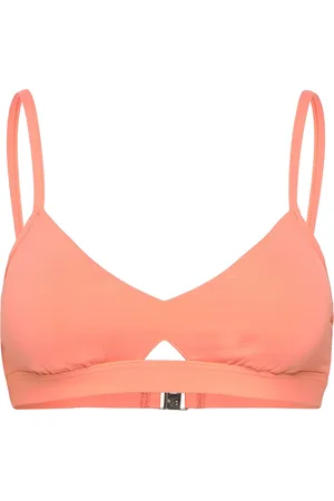Seafolly S.collective Hybrid Bralette Swimwear Bikinis Bikini Tops Triangle Bikinitops Orange