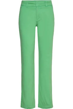 Part Two Soffynpw Pa Bottoms Trousers Chinos Green
