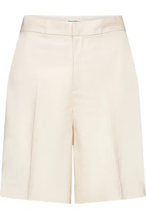 Bruun & Stengade Bs Birgitta Shorts Bottoms Shorts Bermudas Cream