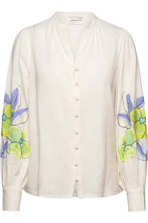 Fabienne Chapot Marielle Tops Shirts Long-sleeved Cream