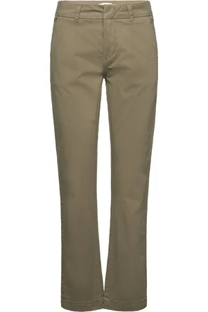 Part Two Soffynpw Pa Bottoms Trousers Chinos Green