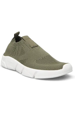 Geox J Aril Boy A Shoes Sports Shoes Running-training Shoes Khaki Green
