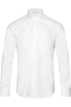 Michael Kors Evening Slim Fit Shirt Tops Shirts Casual White