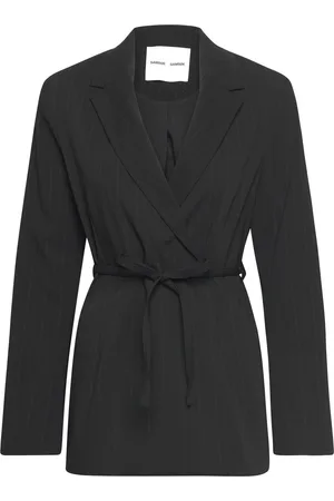 Samsøe Samsøe Salot Blazer 15128 Blazers Belted Blazers Black
