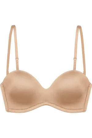 Dorina Sublime Sculpt Bandeau Lingerie Bras & Tops Strapless Bras Beige