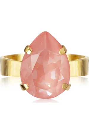 Caroline Svedbom Mini Drop Ring Ring Smykker Pink