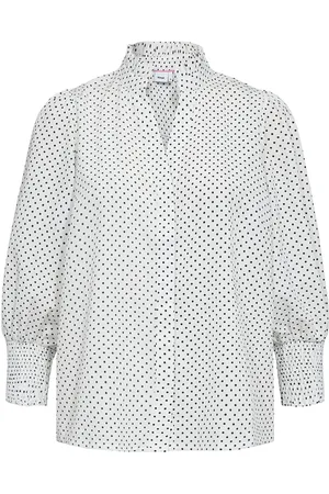 Numph Nuavas Shirt Tops Shirts Long-sleeved White