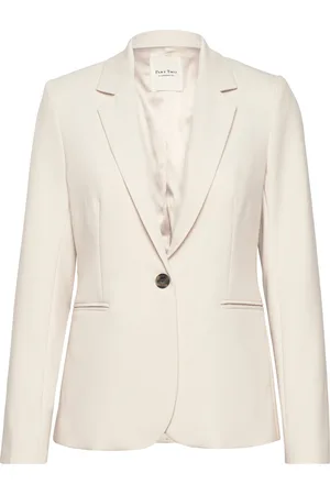 Part Two Taylorrpw Bz Blazers Single Breasted Blazers Cream