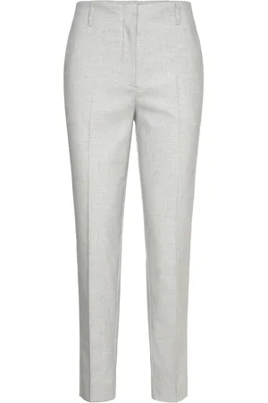 Fiveunits Juliafv Bottoms Trousers Slim Fit Trousers Grey