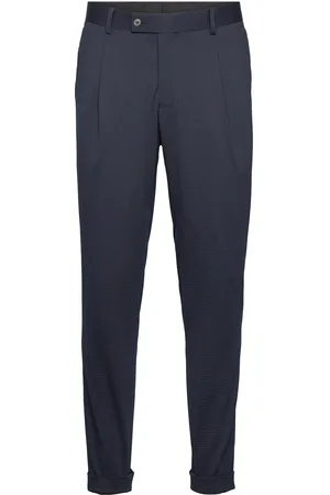 SIR of Sweden Alex Trousers Bottoms Trousers Formal Navy