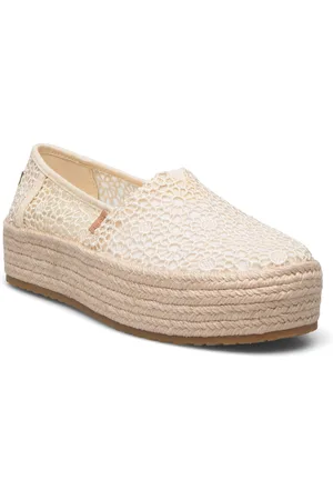 TOMS Valencia Sandaler Espadrilles Lave Cream