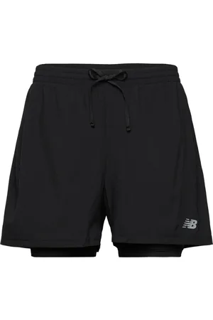 New Balance Sport Essentials Short 5" Lined Sport Shorts Sport Shorts Black