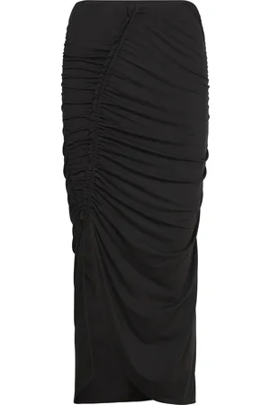 Twist & tango Wilhelmina Skirt Knelangt Skjørt Black