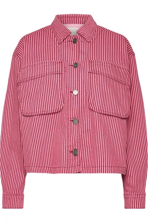 Sofie Schnoor Jacket Dongerijakke Denimjakke Red