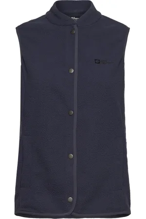 Jack Wolfskin Light Curl Vest W Sport Padded Vests Blue