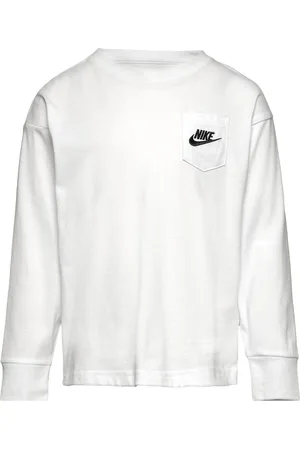 Nike Lk-L/S Knit Top Sport T-shirts Long-sleeved T-shirts White