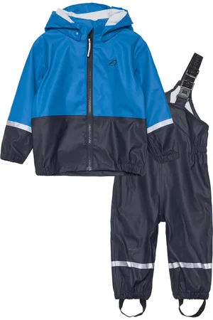 Five Seasons Kalen Set Jr Sport Rainwear Rainwear Sets Blue