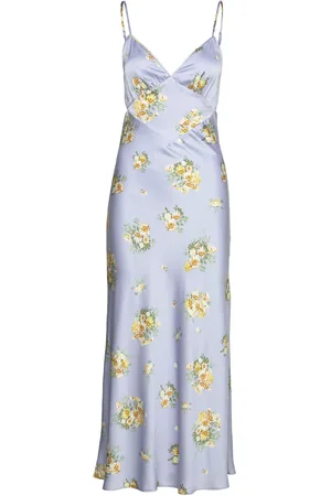Bardot Malinda Slip Dress Maxikjole Festkjole Blue