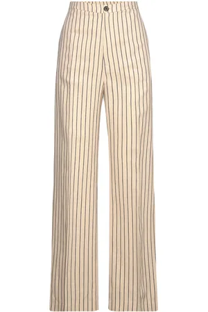 Part Two Eleanapw Pa Bottoms Jeans Wide Cream