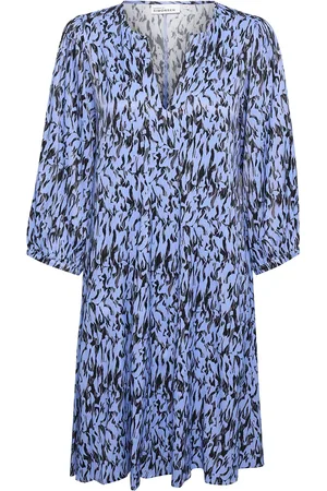 Karen by Simonsen Nikolekb Indie Dress Kort Kjole Blue