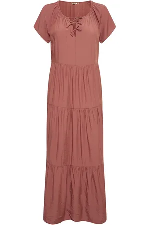 Cream Cririna Dress - Kim Fit Maxikjole Festkjole Red