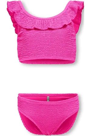 ONLY Kogtropez Structure Bikini Set Acc Bikini Pink