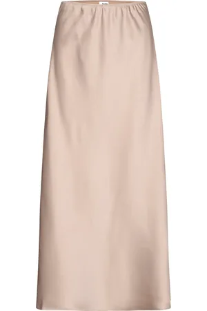 Twist & tango Samira Skirt Knelangt Skjørt Beige