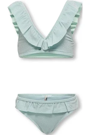 ONLY Kogmalibu Glitter Bikini Set Acc Bikini Green