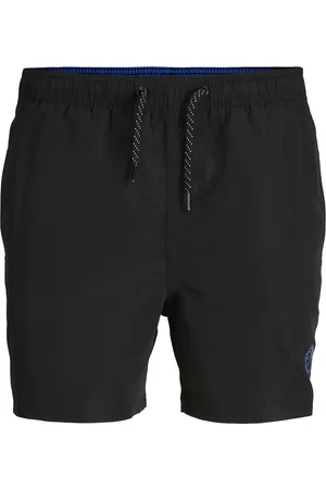 JACK & JONES Jpstfiji Jjswim Solid Ly Sn Badeshorts Black Jack & J S