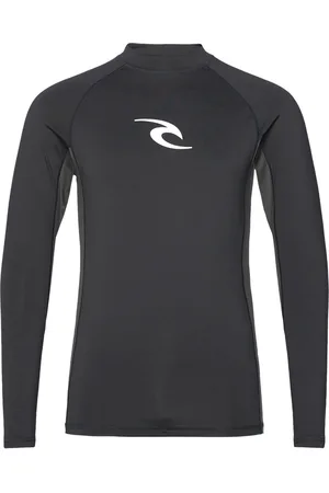 Rip Curl Waves Upf Perf L/S Swimwear Wetsuits Black
