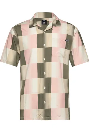 Vans Emory Ss Woven Tops Shirts Short-sleeved Pink
