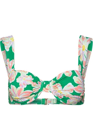 By Malina Sirine Underwire Bikini Top Designers Bikinis Bikini Tops Wired Bikinitops Green